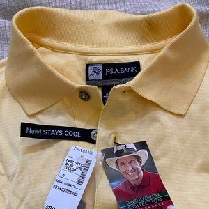 Men's Golf Shirt Jos A Bank David Ledbetter Small